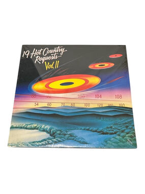 Vintage 19 Hot Country Requests Vol II 12in Vinyl LP Epic Country Multicolor